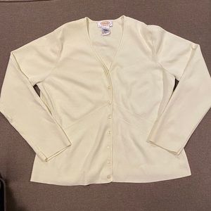 Talbots Pastel Green Cardigan / Sweater / CoverUp